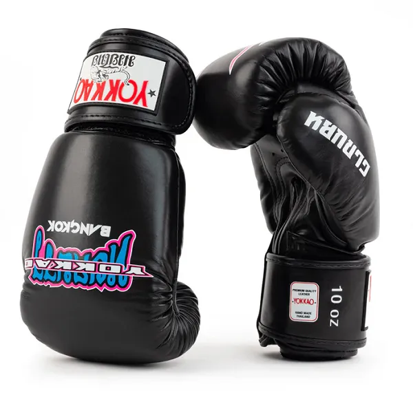 Yokkao East Club Boxing Gloves Black