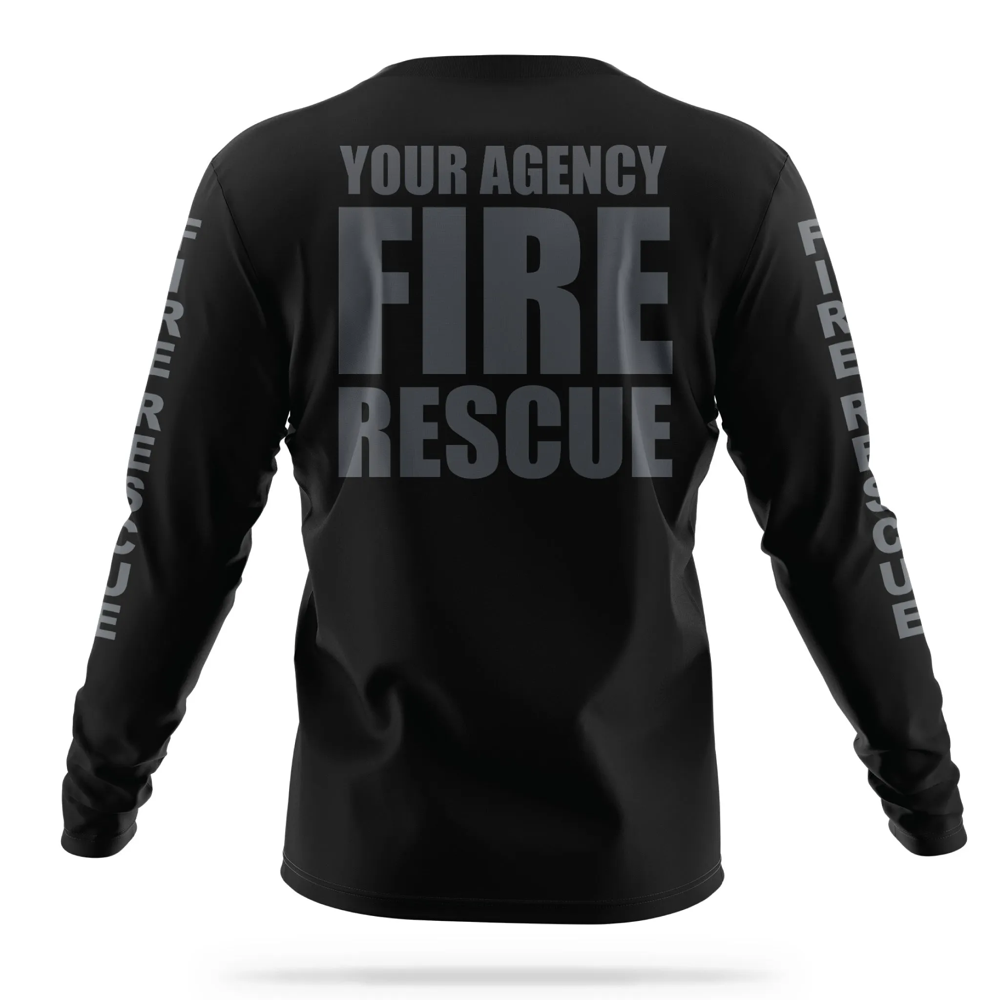 [YOUR AGENCY] FIRE Utility Long Sleeve Shirt