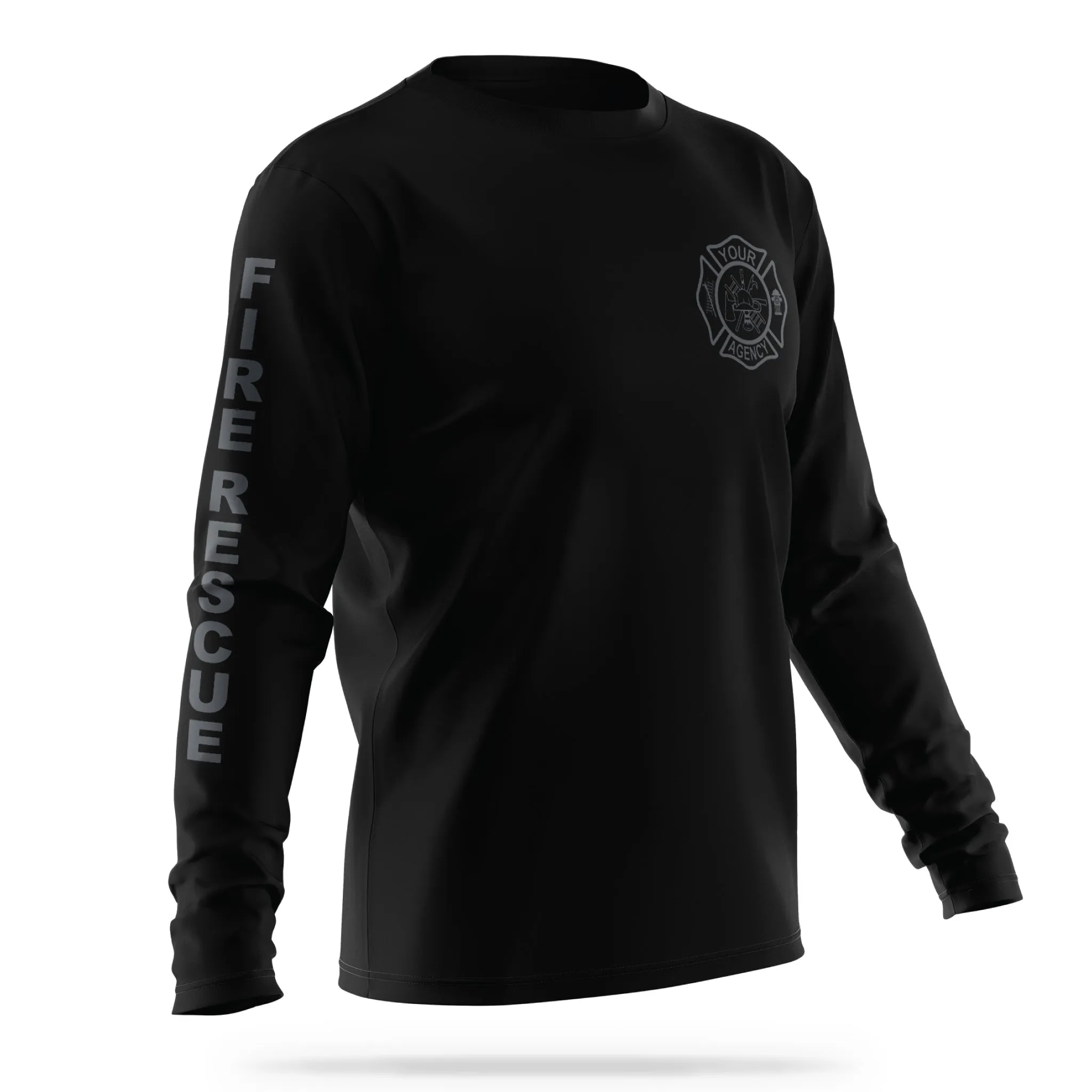 [YOUR AGENCY] FIRE Utility Long Sleeve Shirt