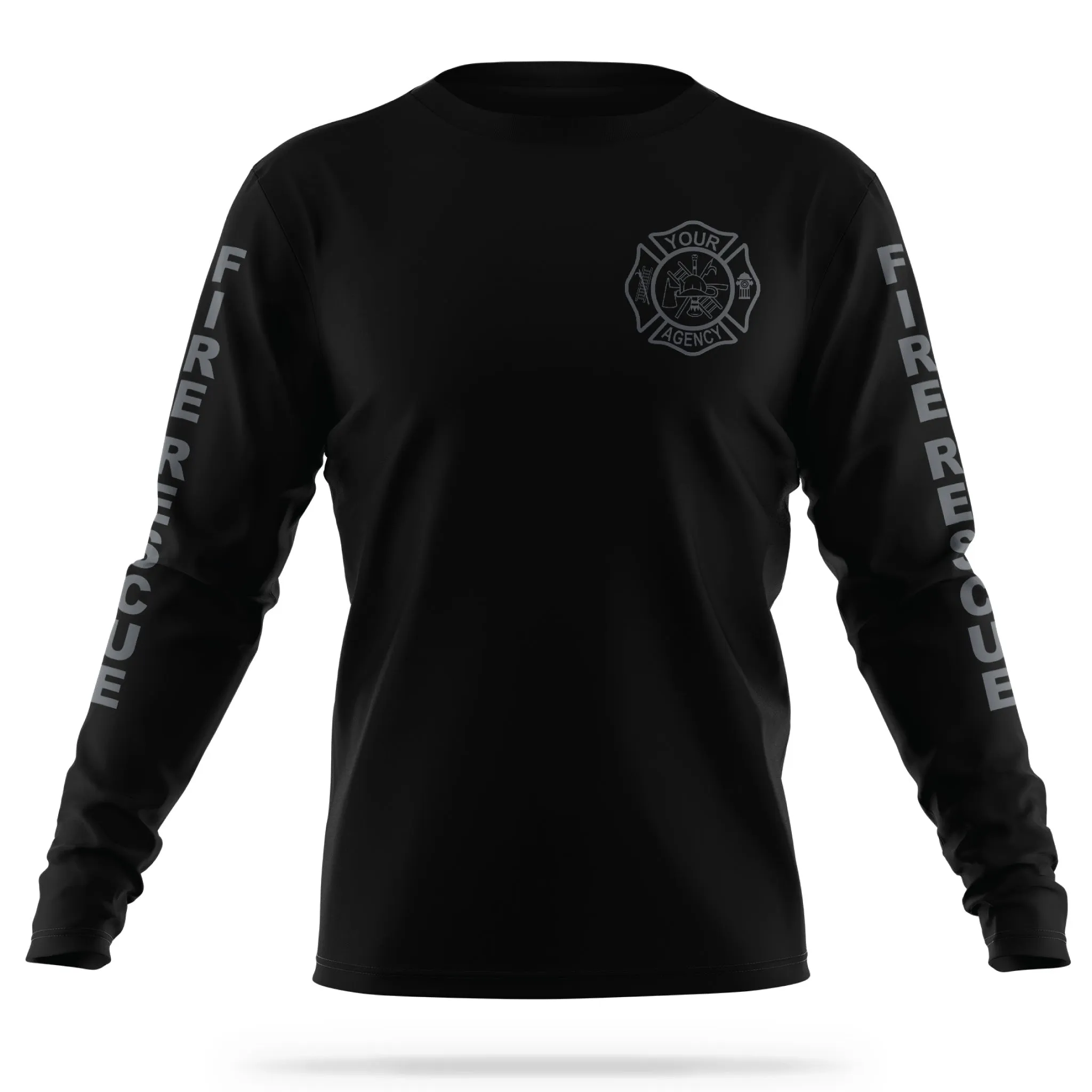 [YOUR AGENCY] FIRE Utility Long Sleeve Shirt