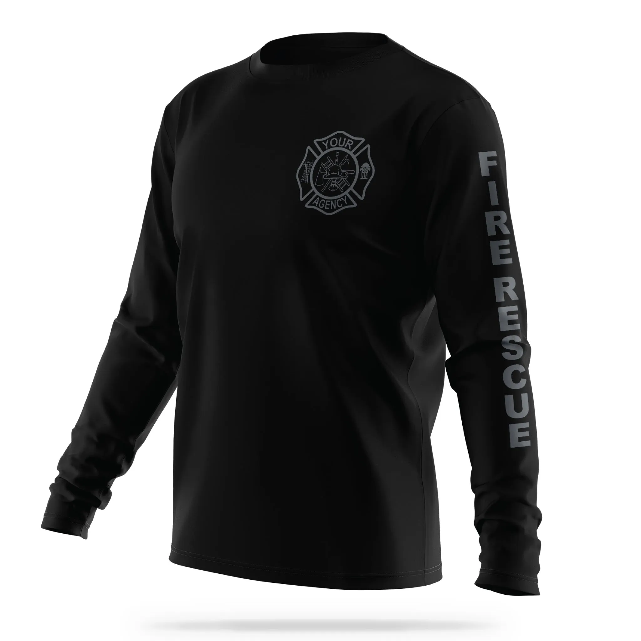 [YOUR AGENCY] FIRE Utility Long Sleeve Shirt